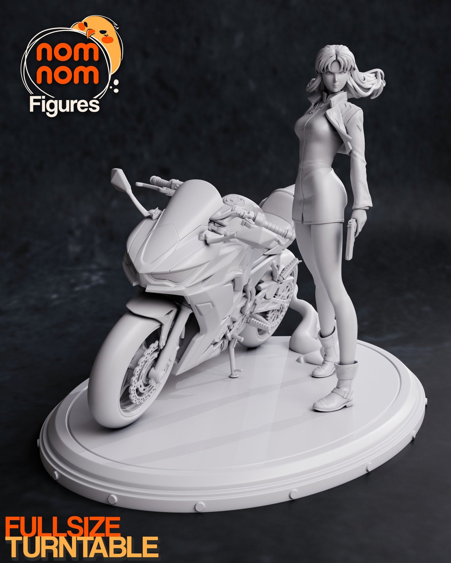 Operations Director | Resin Garage Kit Figure Anime Manga Fan Art | Nomnom Figures