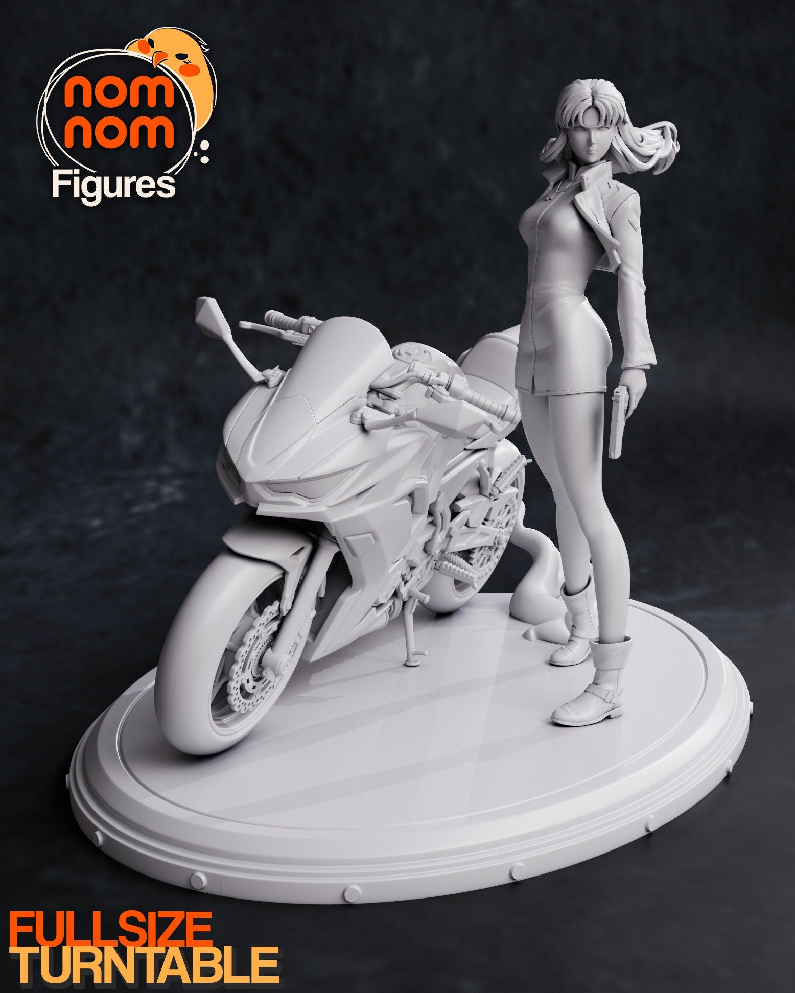 Operations Director | Resin Garage Kit Figure Anime Manga Fan Art | Nomnom Figures