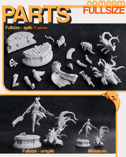 Bloody Hunter | Resin Garage Kit Figure Game Fan Art | Nomnom Figures