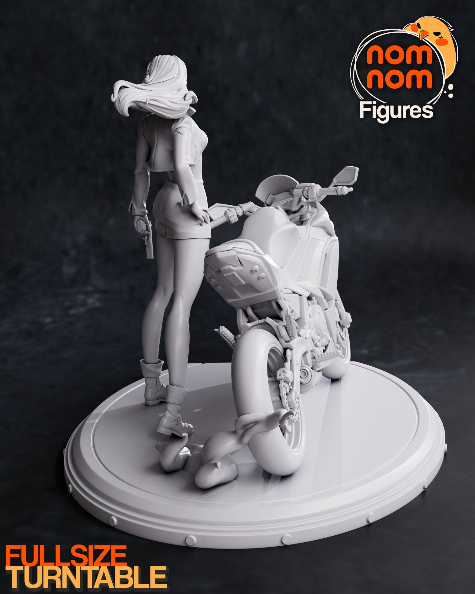 Operations Director | Resin Garage Kit Figure Anime Manga Fan Art | Nomnom Figures