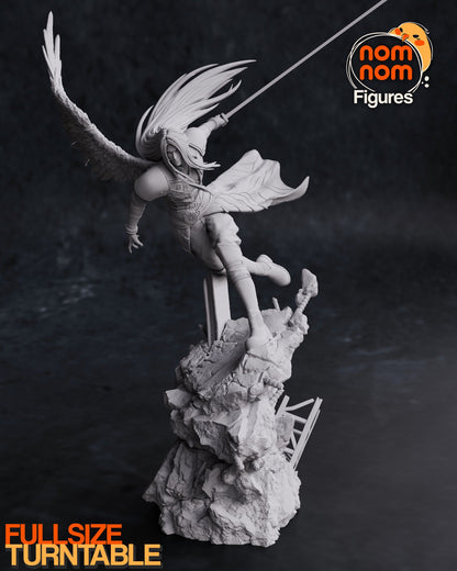 One-Winged Angel | Resin Garage Kit Figure Game Fan Art | Nomnom Figures