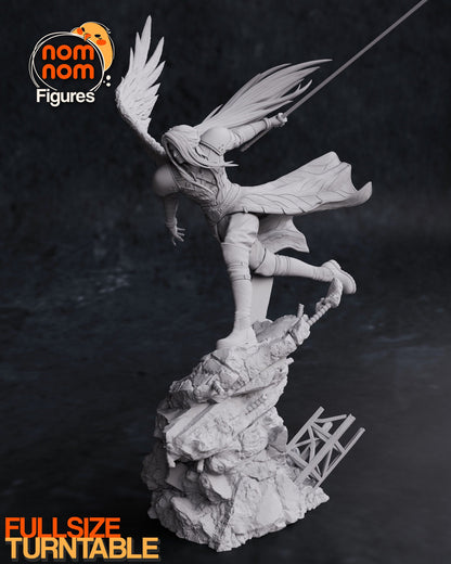 One-Winged Angel | Resin Garage Kit Figure Game Fan Art | Nomnom Figures