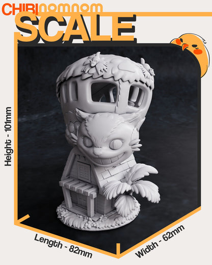 Chibi Furry Ferry | Resin Garage Kit Figure Anime Fan Art | Nomnom Figures