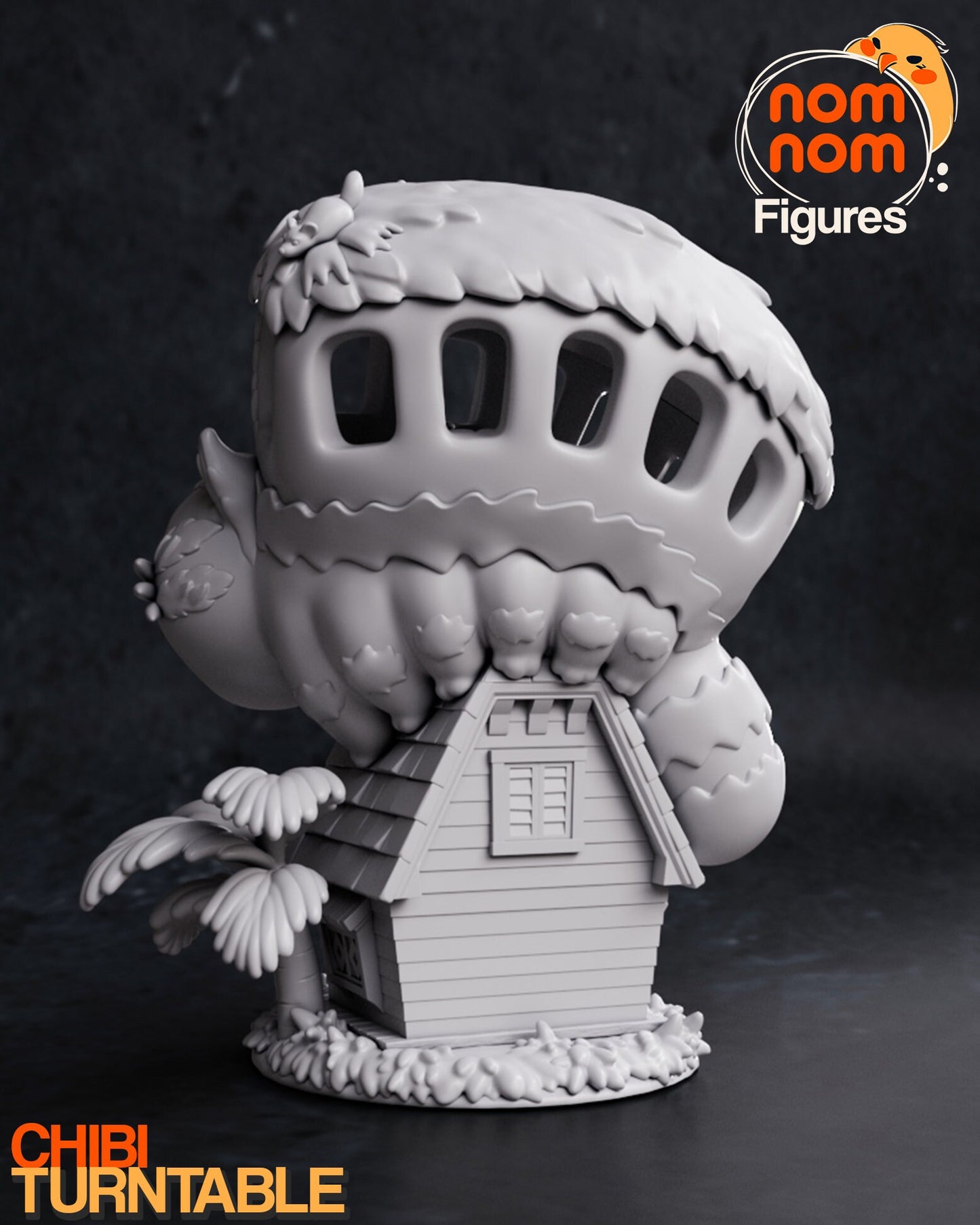 Chibi Furry Ferry | Resin Garage Kit Figure Anime Fan Art | Nomnom Figures