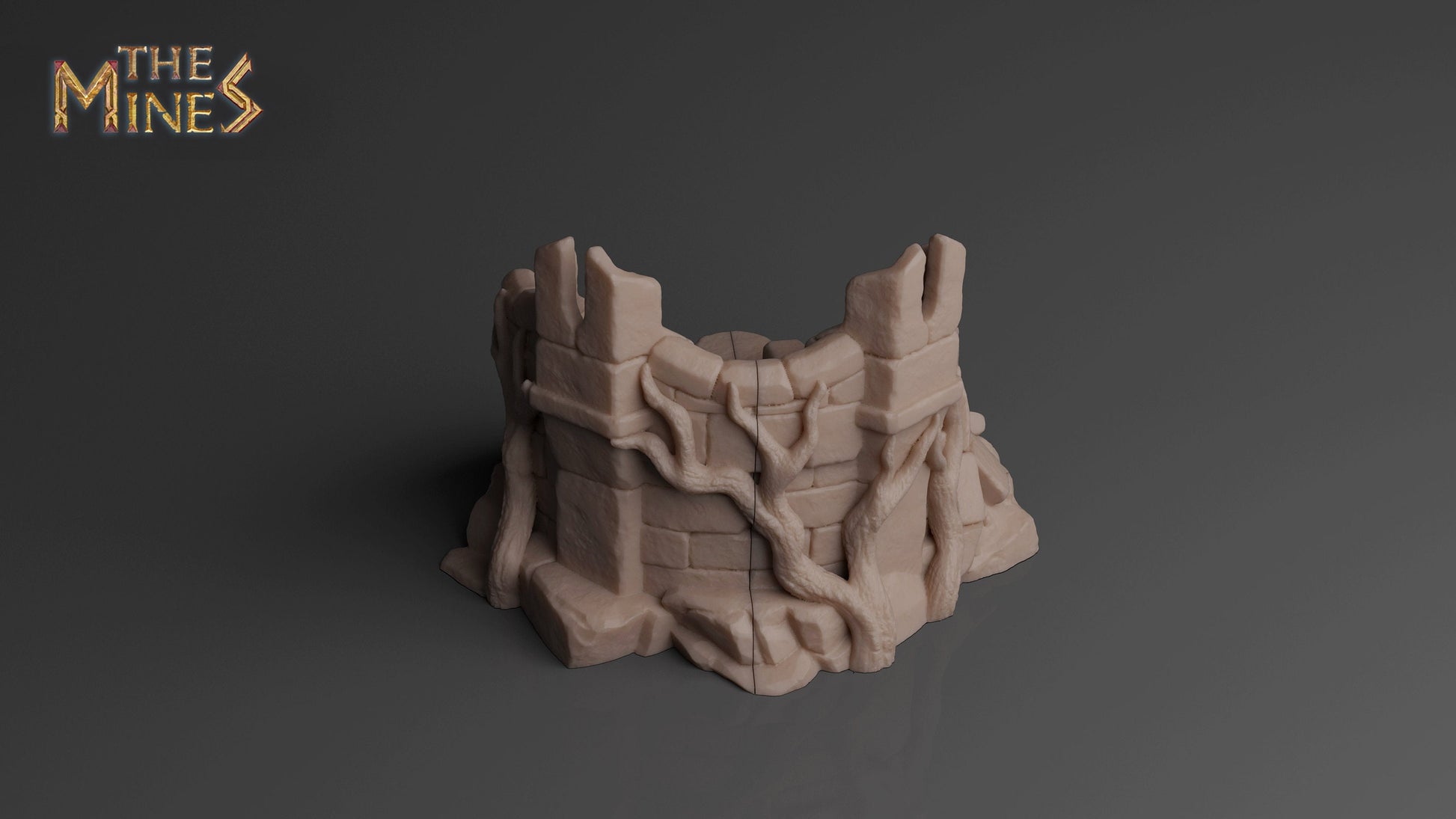 Elven Guard Post | D&D TTRPG Playable 3D Printed Building | The Mines