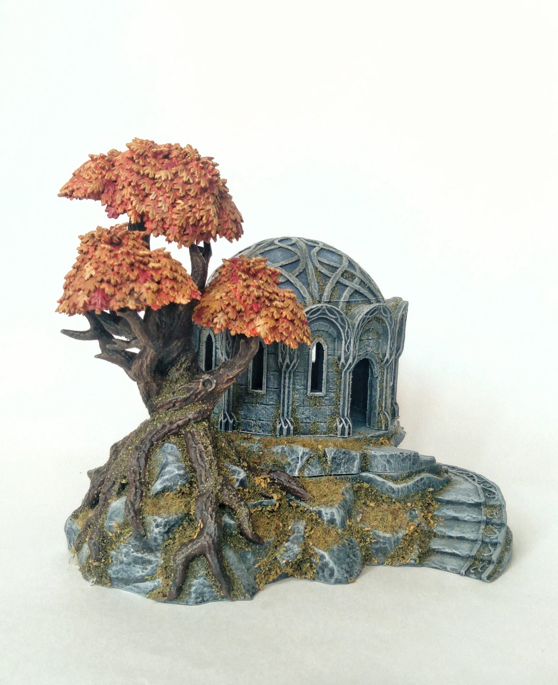 Elven Library | D&D TTRPG Playable 3D Printed Building | The Mines
