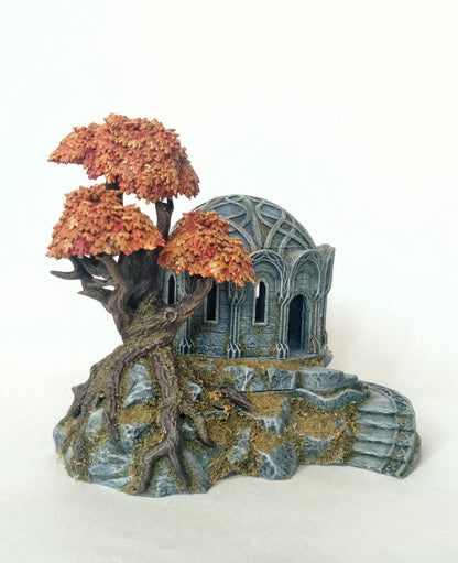Elven Library | D&D TTRPG Playable 3D Printed Building | The Mines