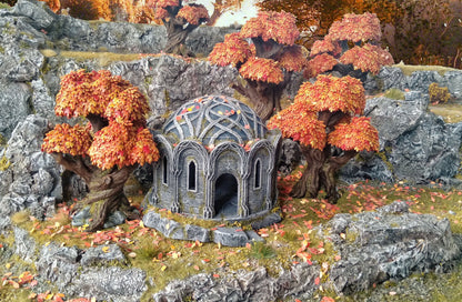 Elven Library | D&D TTRPG Playable 3D Printed Building | The Mines