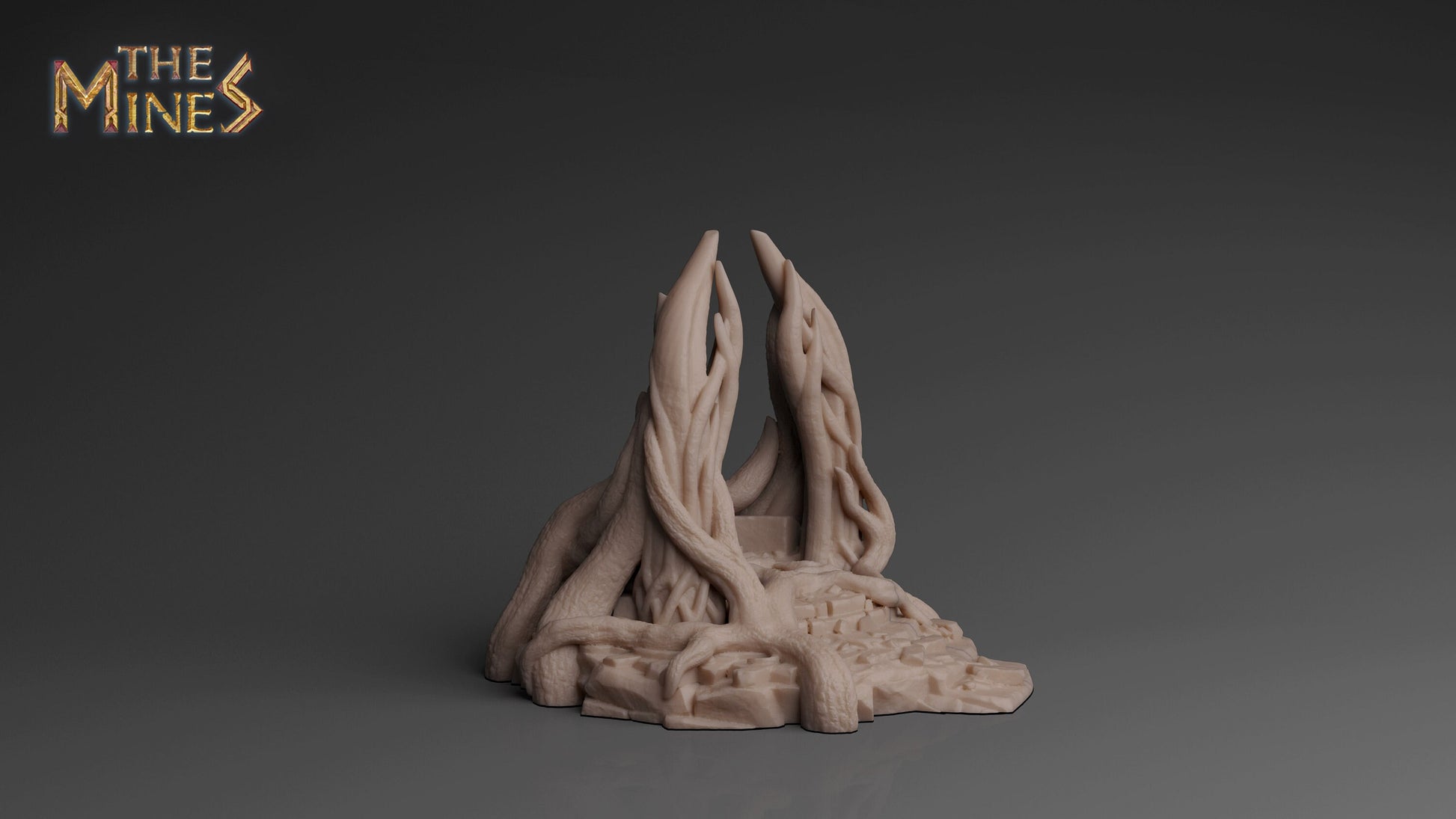 Elven Shrine | D&D TTRPG Playable 3D Printed Building | The Mines