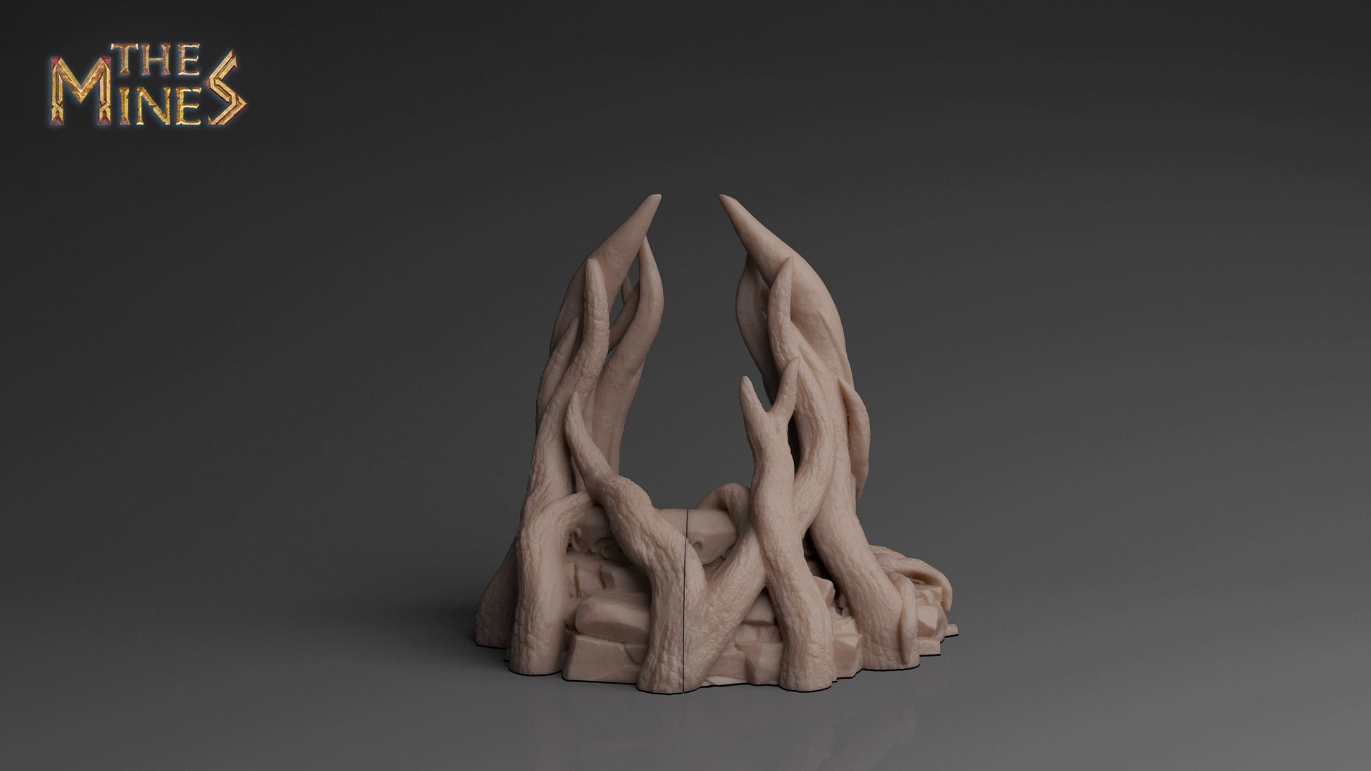 Elven Shrine | D&D TTRPG Playable 3D Printed Building | The Mines