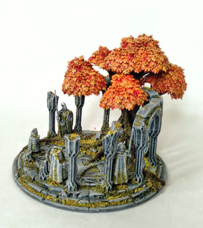 Elven Temple of the Moon | D&D TTRPG Playable 3D Printed Building | The Mines