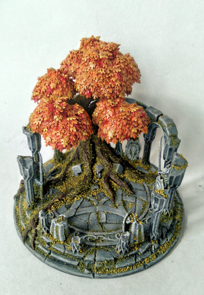Elven Temple of the Moon | D&D TTRPG Playable 3D Printed Building | The Mines