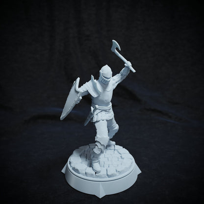 Ravenhold Army | Tabletop Scale | TTRPG D&D Miniature | Cripta Studios | Unpainted, Unplated Resin 8k