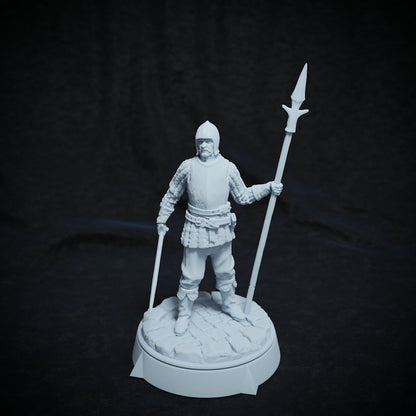 Ravenhold Army | Tabletop Scale | TTRPG D&D Miniature | Cripta Studios | Unpainted, Unplated Resin 8k