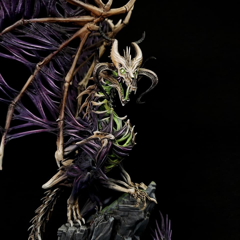 Dracolich, Undead Zombie Dragon, Adorable Nightmares | D&D Tabletop Gaming | Mini Monster Mayhem