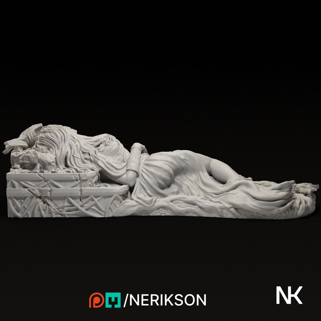 Light's End | Garage Resin Kit Statue | Fantasy Miniature for Painting | Nerikson