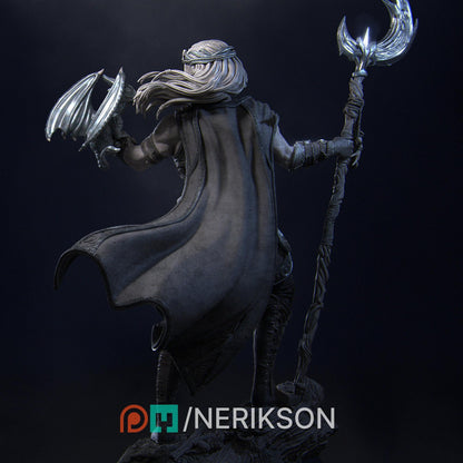Orion, Druid of the Moon | Tabletop Gaming Mini or Display Figure | D&D TTRPG Fantasy Miniature | Nerikson