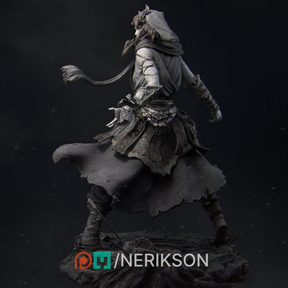 Rowena, the Wild Sorceress | Garage Resin Kit Statue | D&D TTRPG Fantasy Miniature | Nerikson