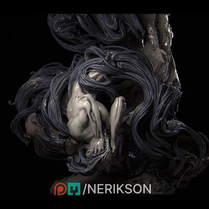 Shereen's Torment | Garage Resin Kit Statue | D&D TTRPG Fantasy Miniature | Nerikson