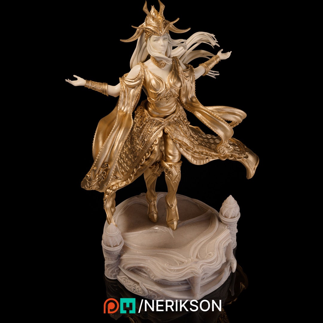 Sophia the Priestess | Garage Resin Kit Statue | D&D TTRPG Fantasy Miniature | Nerikson
