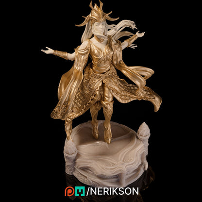 Sophia the Priestess | Garage Resin Kit Statue | D&D TTRPG Fantasy Miniature | Nerikson