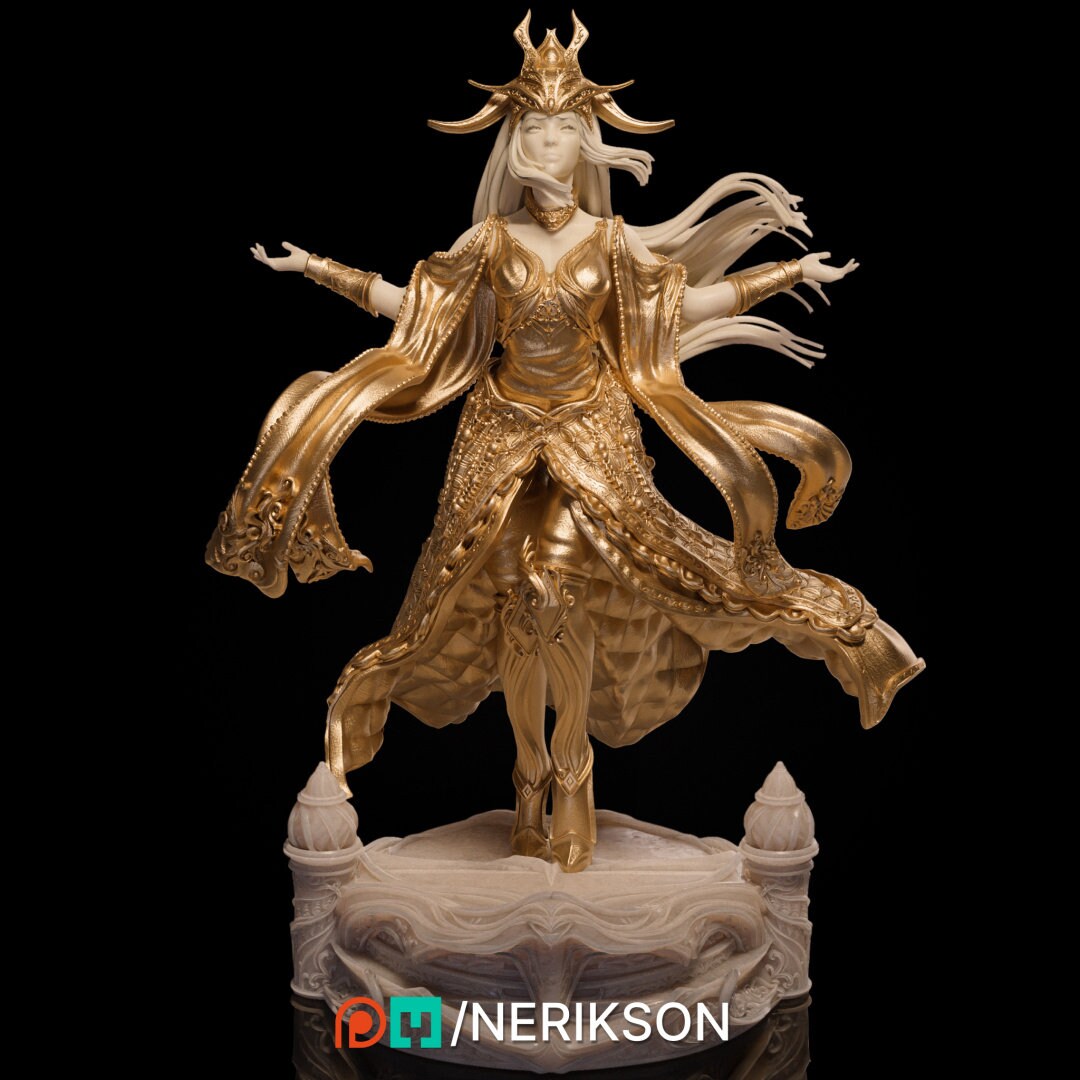 Sophia the Priestess | Garage Resin Kit Statue | D&D TTRPG Fantasy Miniature | Nerikson