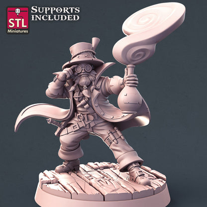 Alchemist NPC Set | Tabletop Scale | D&D TTRPG Miniature | STL Miniatures