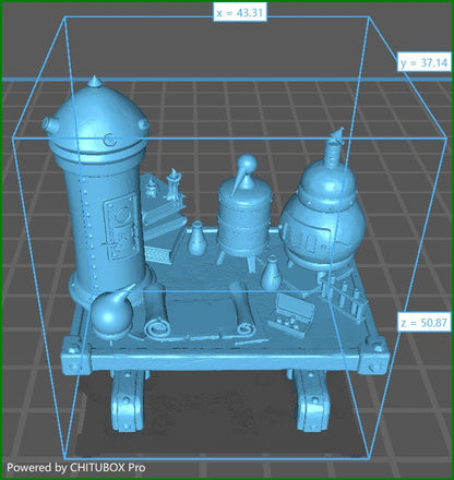 Alchemist NPC Set | Tabletop Scale | D&D TTRPG Miniature | STL Miniatures