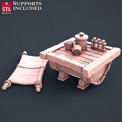 Battlefield Medic NPC Set | Tabletop Scale | D&D TTRPG Miniature | STL Miniatures