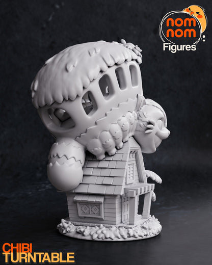 Chibi Furry Ferry | Resin Garage Kit Figure Anime Fan Art | Nomnom Figures