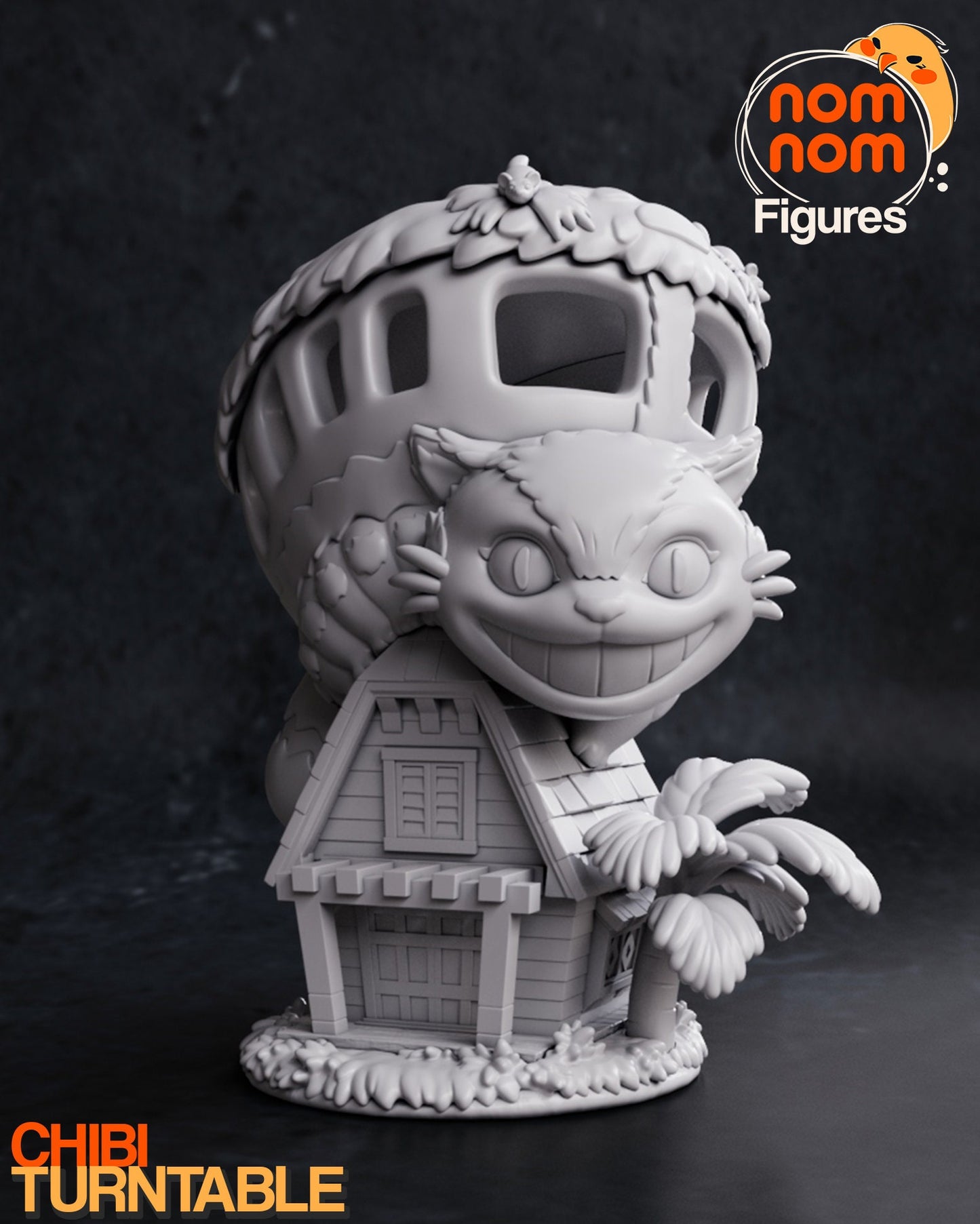 Chibi Furry Ferry | Resin Garage Kit Figure Anime Fan Art | Nomnom Figures