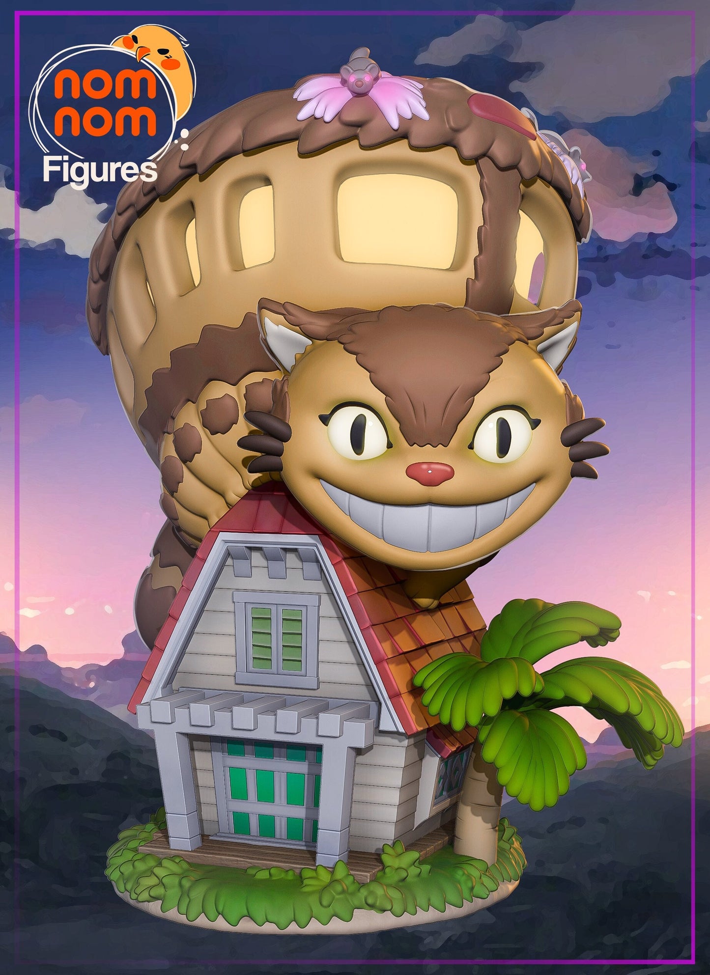 Chibi Furry Ferry | Resin Garage Kit Figure Anime Fan Art | Nomnom Figures