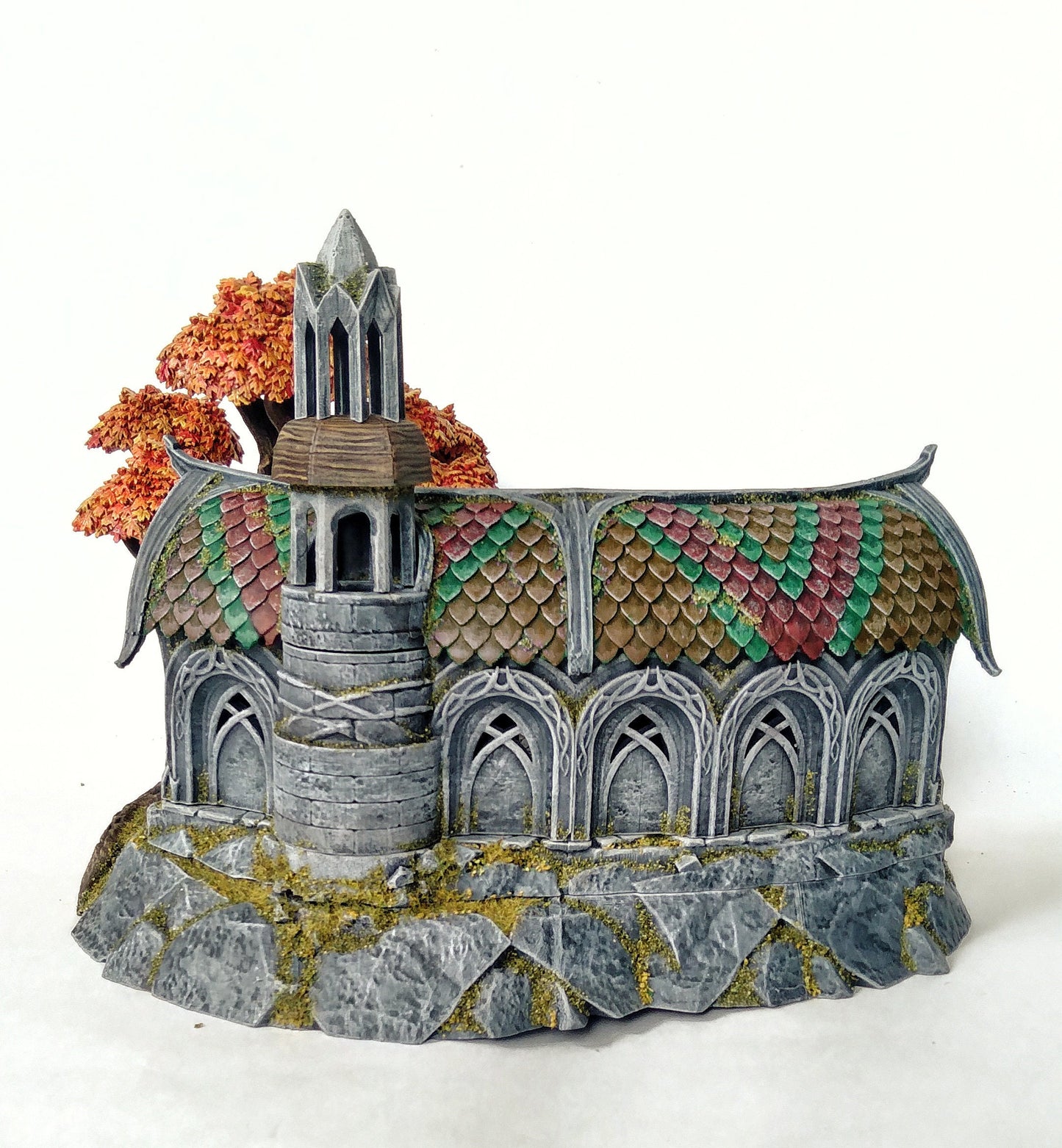 Elven Mansion | D&D TTRPG Playable 3D Printed Building | The Mines