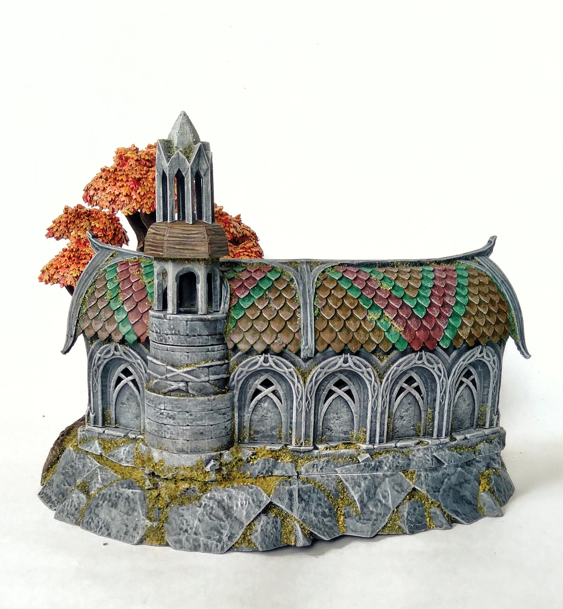 Elven Mansion | D&D TTRPG Playable 3D Printed Building | The Mines