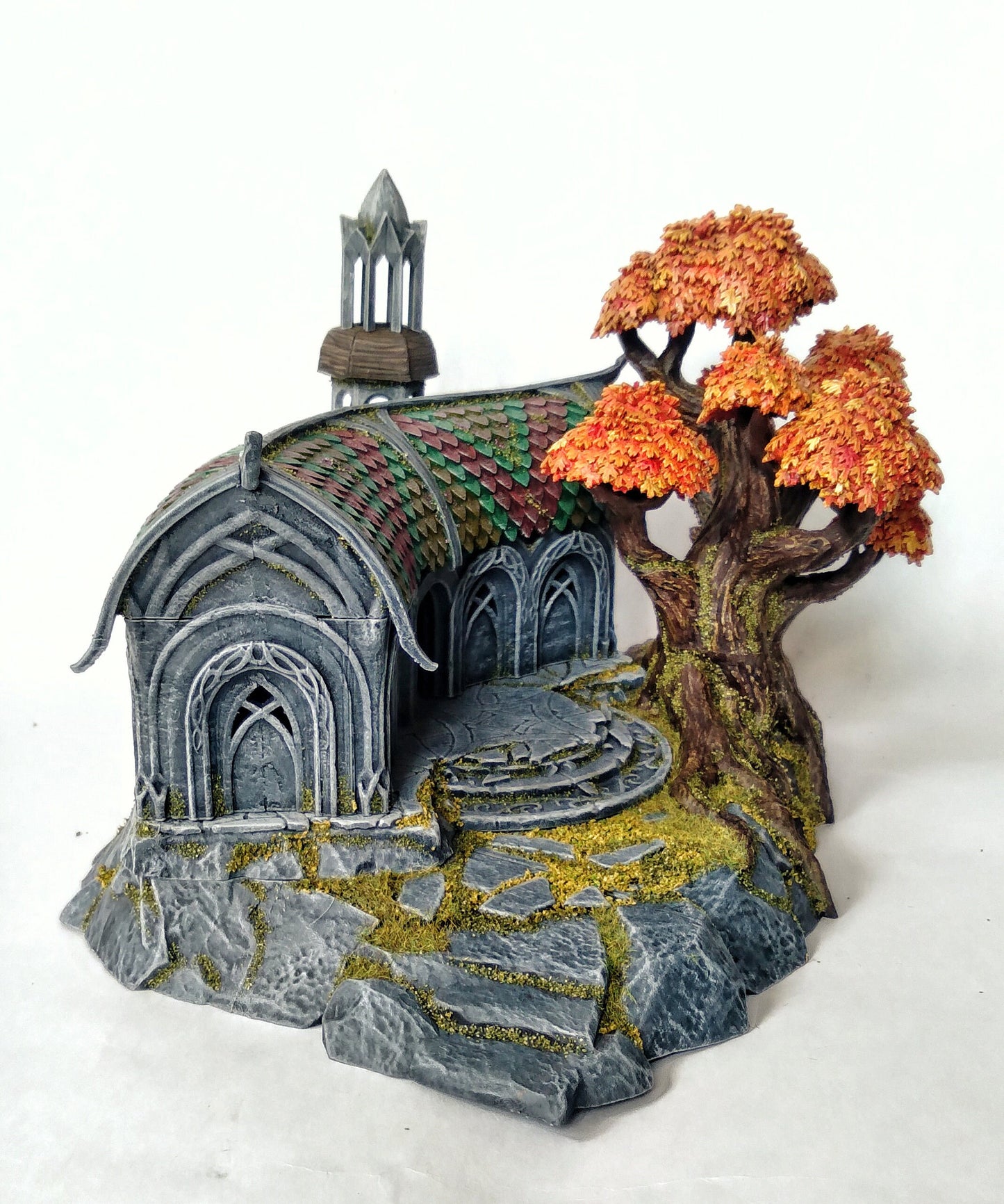 Elven Mansion | D&D TTRPG Playable 3D Printed Building | The Mines