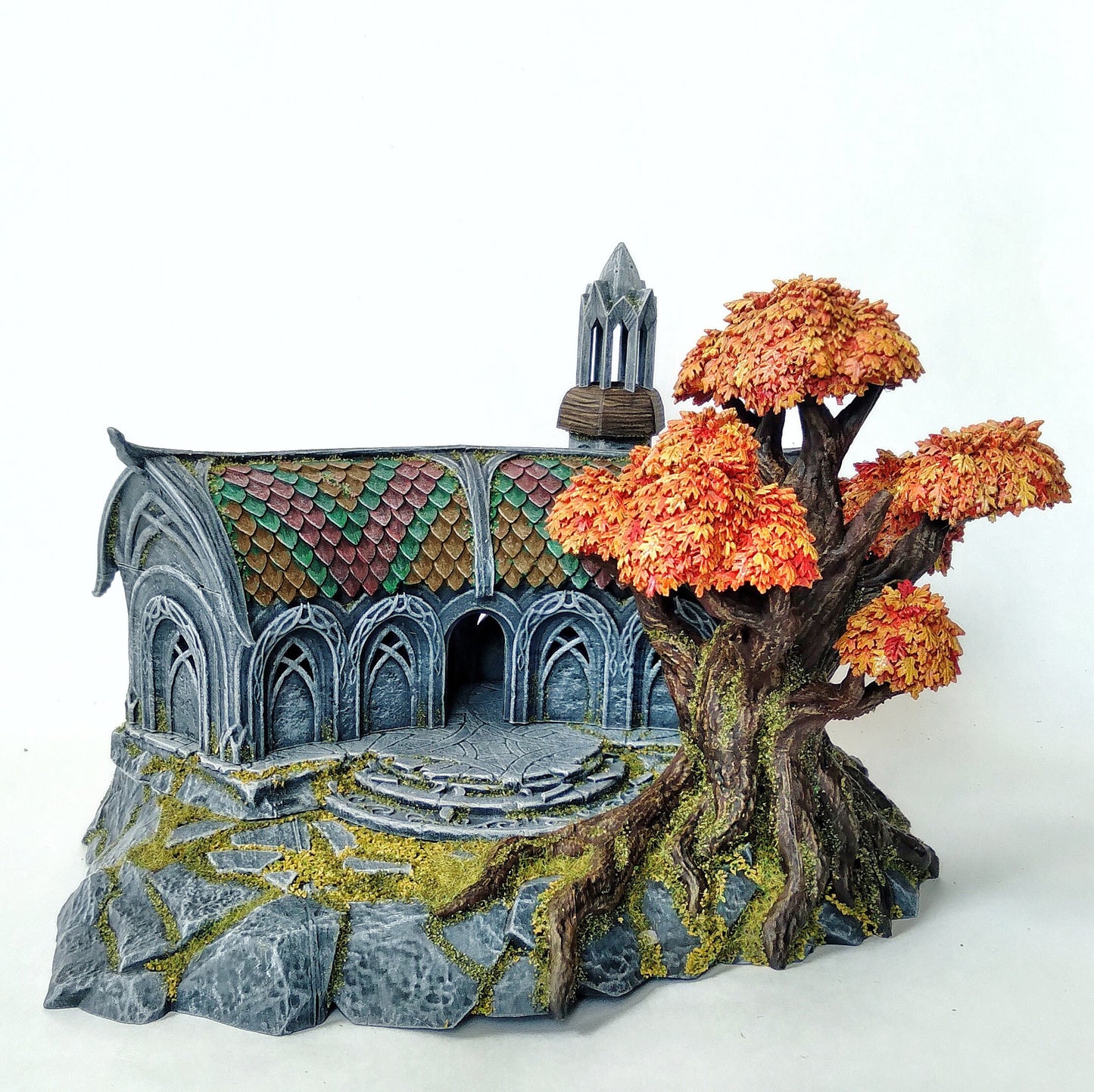 Elven Mansion | D&D TTRPG Playable 3D Printed Building | The Mines