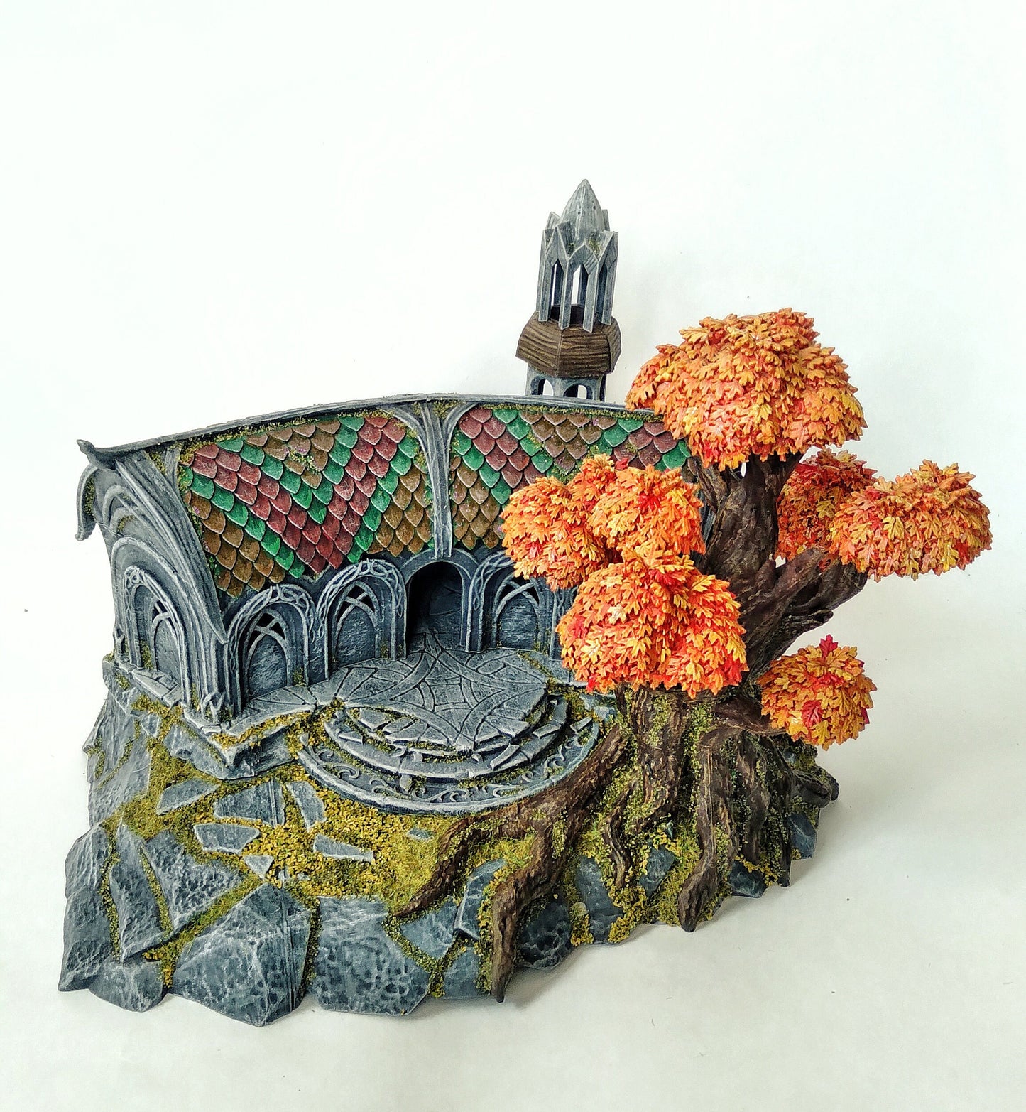 Elven Mansion | D&D TTRPG Playable 3D Printed Building | The Mines