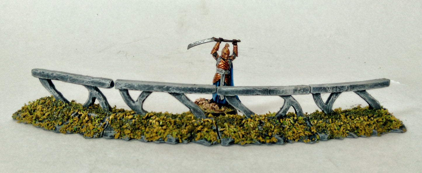 Elven Fence | D&D TTRPG Playable 3D Printed Building | The Mines