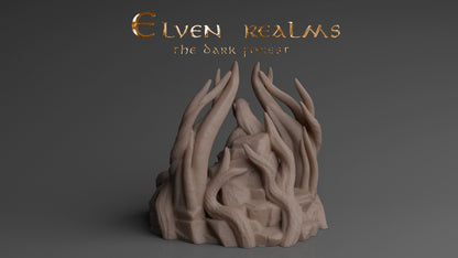 Elven Fountains | D&D TTRPG Playable 3D Printed Building | The Mines