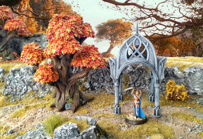 Elven Gazebos | D&D TTRPG Playable 3D Printed Building | The Mines