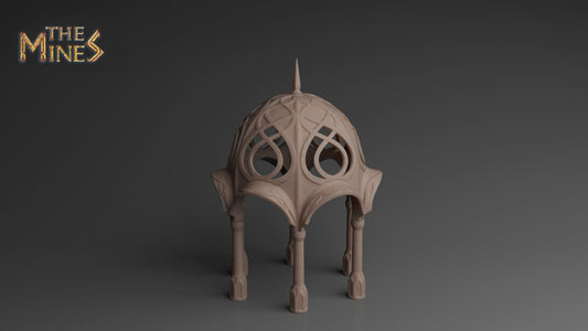 Elven Gazebos | D&D TTRPG Playable 3D Printed Building | The Mines
