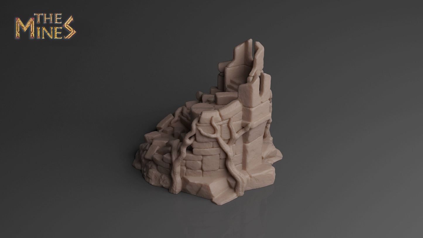 Elven Guard Post | D&D TTRPG Playable 3D Printed Building | The Mines