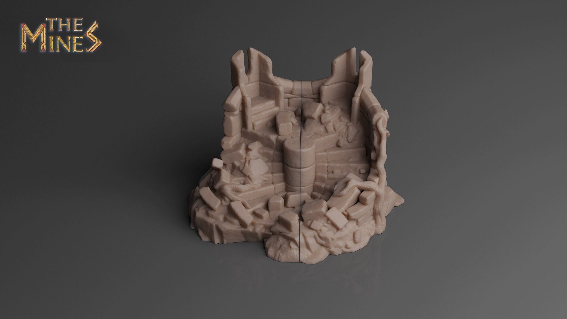 Elven Guard Post | D&D TTRPG Playable 3D Printed Building | The Mines