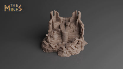 Elven Guard Post | D&D TTRPG Playable 3D Printed Building | The Mines