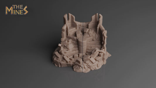 Elven Guard Post | D&D TTRPG Playable 3D Printed Building | The Mines
