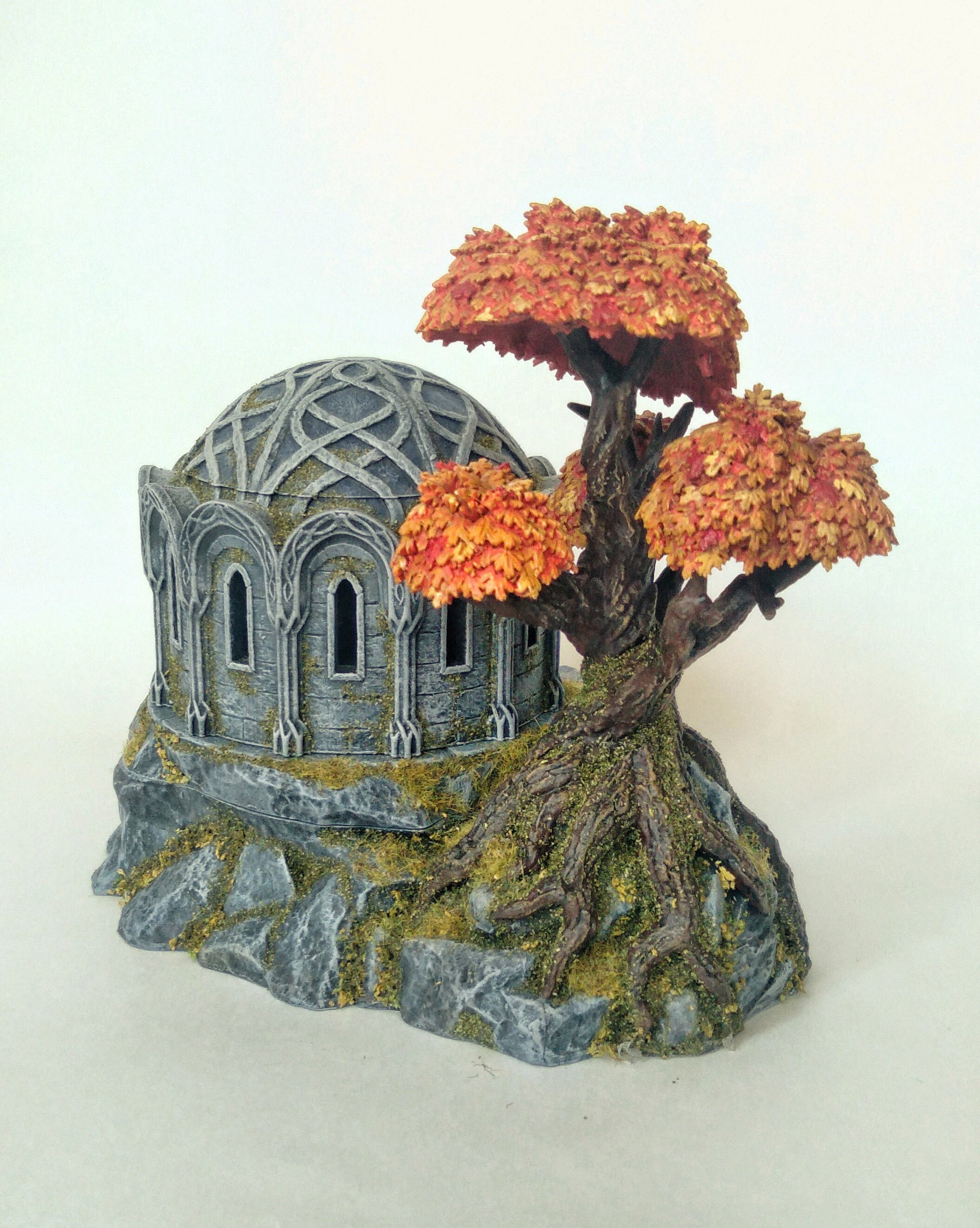 Elven Library | D&D TTRPG Playable 3D Printed Building | The Mines
