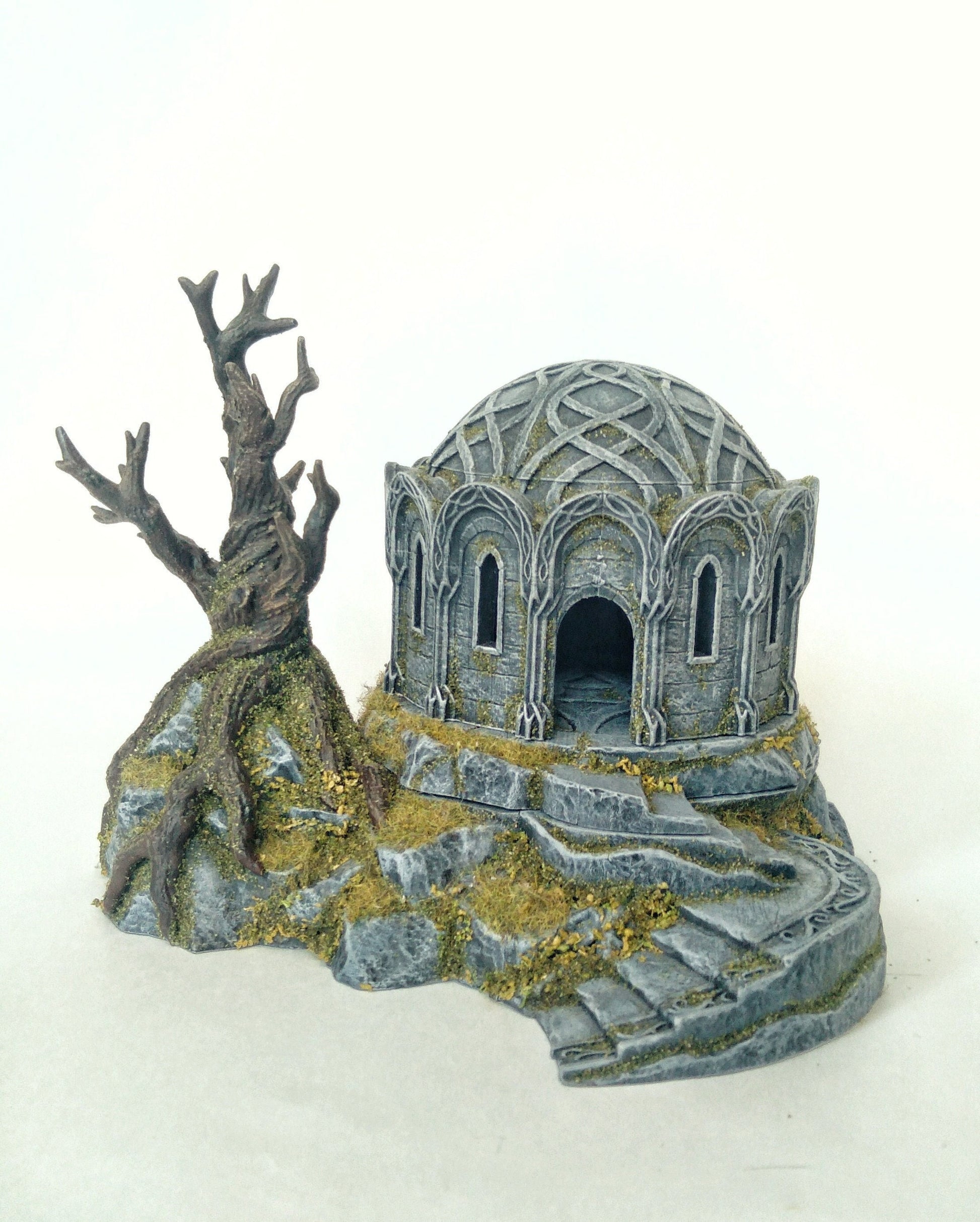 Elven Library | D&D TTRPG Playable 3D Printed Building | The Mines