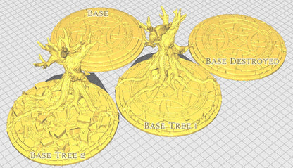 Elven Temple of the Moon | D&D TTRPG Playable 3D Printed Building | The Mines