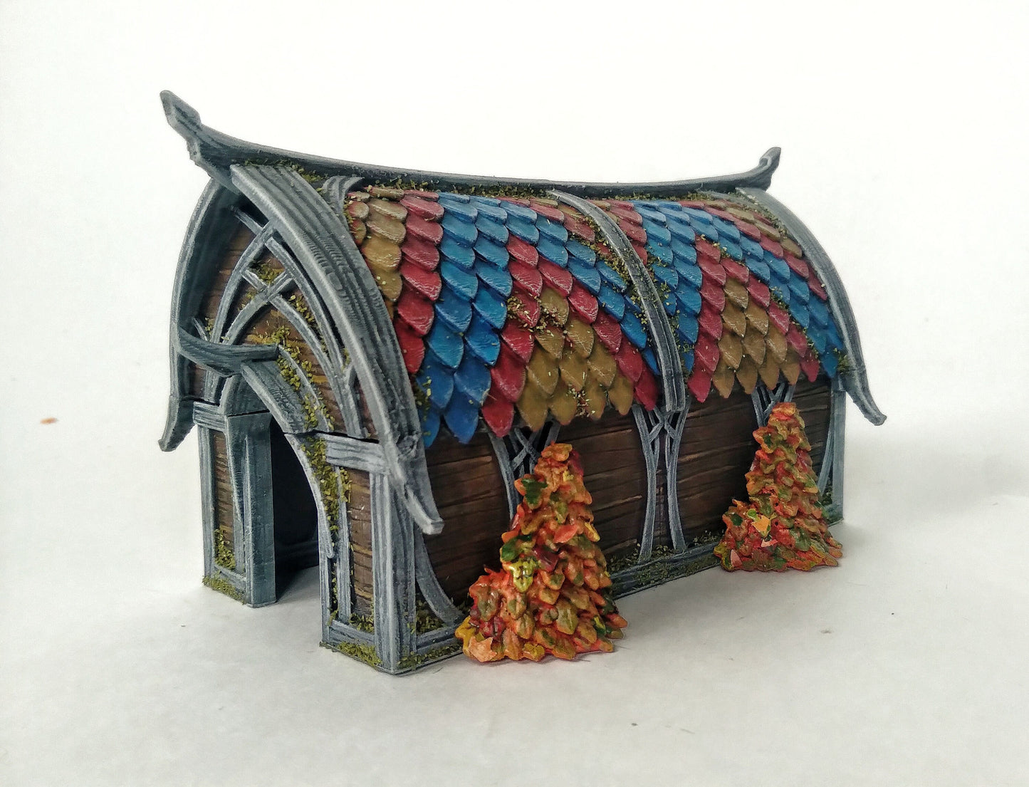 Elven Wooden House | D&D TTRPG Playable 3D Printed Building | The Mines