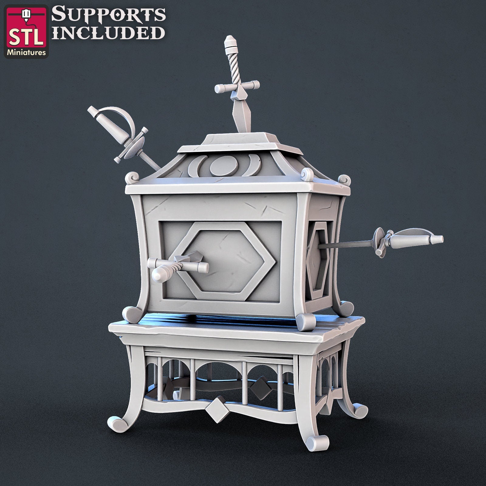 Carnival 2 NPC Set | Tabletop Scale | D&D TTRPG Miniature | STL Miniatures